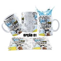 Caneca 325ml Pai Pra Toda Obra Presente Dia Dos Pais Flork