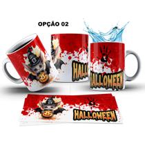 Caneca 325ml Palhaços, Bonecas Dia Das Bruxas Halloween
