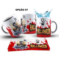 Caneca 325ml Palhaços, Bonecas Dia Das Bruxas Halloween