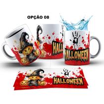 Caneca 325ml Palhaços, Bonecas Dia Das Bruxas Halloween