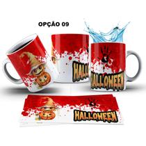 Caneca 325ml Palhaços, Bonecas Dia Das Bruxas Halloween