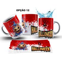 Caneca 325ml Palhaços, Bonecas Dia Das Bruxas Halloween