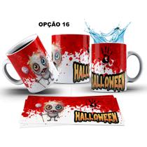 Caneca 325ml Palhaços, Bonecas Dia Das Bruxas Halloween
