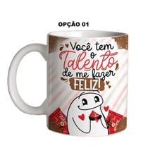 Caneca 325ml Páscoa Você tem o talento de me fazer feliz