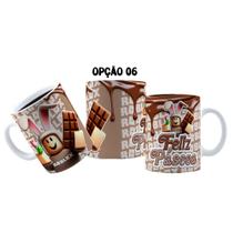 Caneca 325ml Plástico Feliz Páscoa Ro Blox Bloquinhos