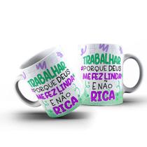 Caneca 325ml Porcelana De Flork No Trabalho Caneca 325ml Porcelana De Flork No Trabalho