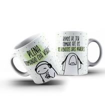 Caneca 325ml Porcelana De Memes Flork Caneca 325ml Porcelana De Memes Flork