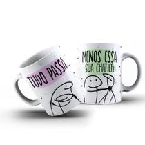Caneca 325ml Porcelana De Memes Flork