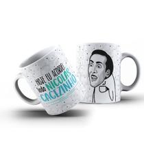 Caneca 325ml Porcelana De Memes Flork