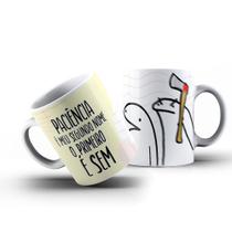 Caneca 325ml Porcelana De Memes Flork