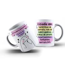 Caneca 325ml Porcelana Flork Profissão Engraçada!