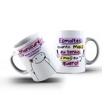 Caneca 325ml Porcelana Flork Profissão Engraçada!