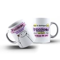 Caneca 325ml Porcelana Flork Profissão Engraçada!