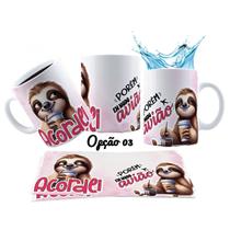 Caneca 325ml Preguiça Sincera Frase Se Dormir fosse um hobby