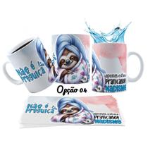 Caneca 325ml Preguiça Sincera Frase Se Dormir fosse um hobby