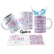 Caneca 325ml Presente Amigo Secreto Amiga Secreta Personagem Caneca 325ml Presente Amigo Secreto Amiga Secreta Personagem