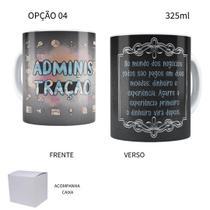 Caneca 325ml Profissões Adm Administrador Administradora