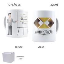 Caneca 325ml Profissões Adm Administrador Administradora