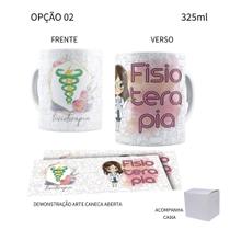 Caneca 325ml Profissões Fisioterapeuta