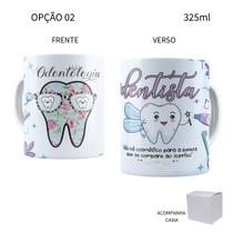 Caneca 325ml Profissões Odontologia Dentista Caneca 325ml Profissões Odontologia Dentista