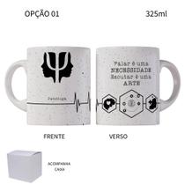 Caneca 325ml Profissões Psicologia Minimalista