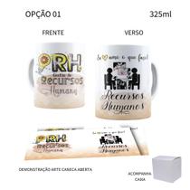 Caneca 325ml Profissões RH Recursos Humanos