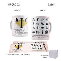 Caneca 325ml Profissões RH Recursos Humanos