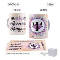 Caneca 325ml Profissões RH Recursos Humanos