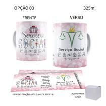 Caneca 325ml Profissões Serviço Social Assistente Social Caneca 325ml Profissões Serviço Social Assistente Social