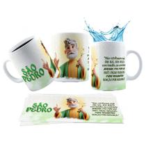 Caneca 325ml Santos Católicos Nossa Senhora Aparecida Graças