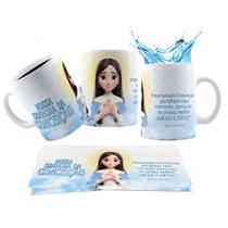 Caneca 325ml Santos Católicos Nossa Senhora Aparecida Graças