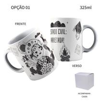 Caneca 325ml São João Festa Junina Anarriê Xilogravura