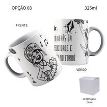 Caneca 325ml São João Festa Junina Anarriê Xilogravura