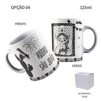 Caneca 325ml São João Festa Junina Anarriê Xilogravura