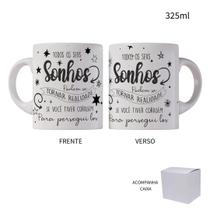 Caneca 325ml Todos os seus sonhos podem se tornar realidade