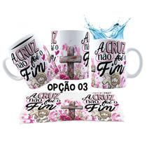 Caneca 325ml Verdadeira Páscoa Jesus Cristo O amor venceu