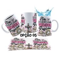 Caneca 325ml Verdadeira Páscoa Jesus Cristo O amor venceu