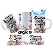 Caneca 325ml Verdadeira Páscoa Jesus Cristo O amor venceu