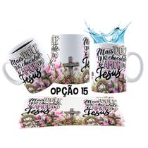 Caneca 325ml Verdadeira Páscoa Jesus Cristo O amor venceu