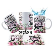 Caneca 325ml Verdadeira Páscoa Jesus Cristo O amor venceu