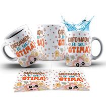 Caneca 325ml Vibes Engraçadas Cafeinada eu sou ótima! Caneca 325ml Vibes Engraçadas Cafeinada eu sou ótima!