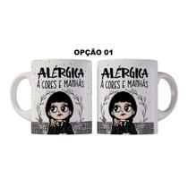 Caneca 325ml Wednesday Addams Wandinha