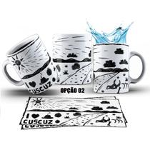 Caneca 325ml Xilogravura Nordeste Eu Amo Cuscuz Caneca 325ml Xilogravura Nordeste Eu Amo Cuscuz