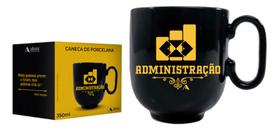 Caneca 350ml Administração + Caixa Presente Formatura Admist
