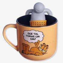 Caneca 350ml C/infusor De Chá Garfield 10024445 Zona Criativa - LC
