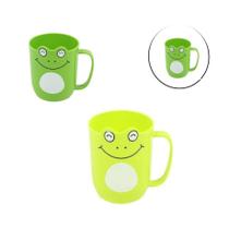 Caneca 350ML Copo Plástico Reforçado Sapo Sapinho Chá Café Caneca 350ML Copo Plástico Reforçado Sapo Sapinho Chá Café