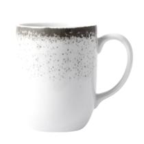 Caneca 360ml Porcelana Schmidt - Dec. Esfera Cinza 2416