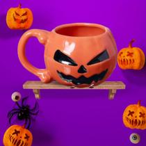 Caneca 3D Abóbora Halloween The Nightmare Before Christmas