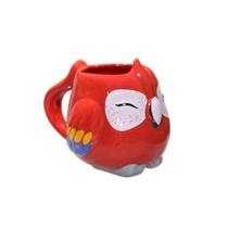 Caneca 3D Arara Cerâmica 300ml Broglio