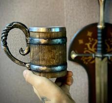 Caneca 3D Barril Viking Caneca 3D Barril Viking